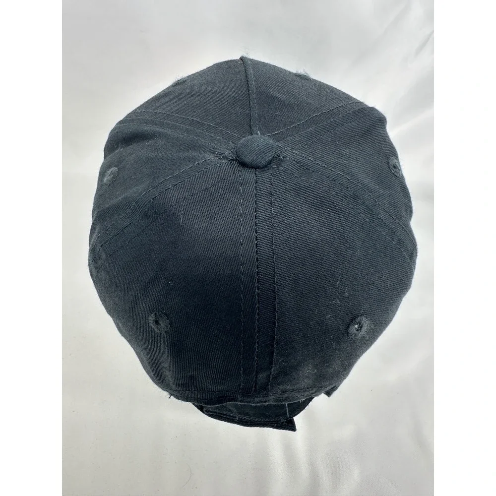 Double Down Hat Mens OSFM Black Bonafied Southern Flag Brim Cotton Cap BK3102